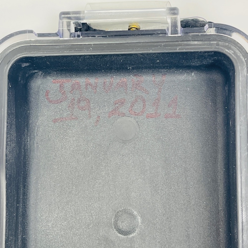 Pelican 1020 Micro Case Series Clear Black Watertight Dustproof USA Good - Picture 6 of 9